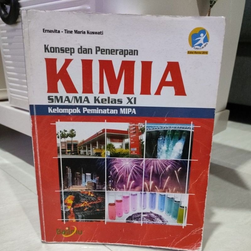 Jual BUKU KIMIA BAILMU SMA KELAS 11 - ERNAVITA, TINE MARIA KUSWATI ...