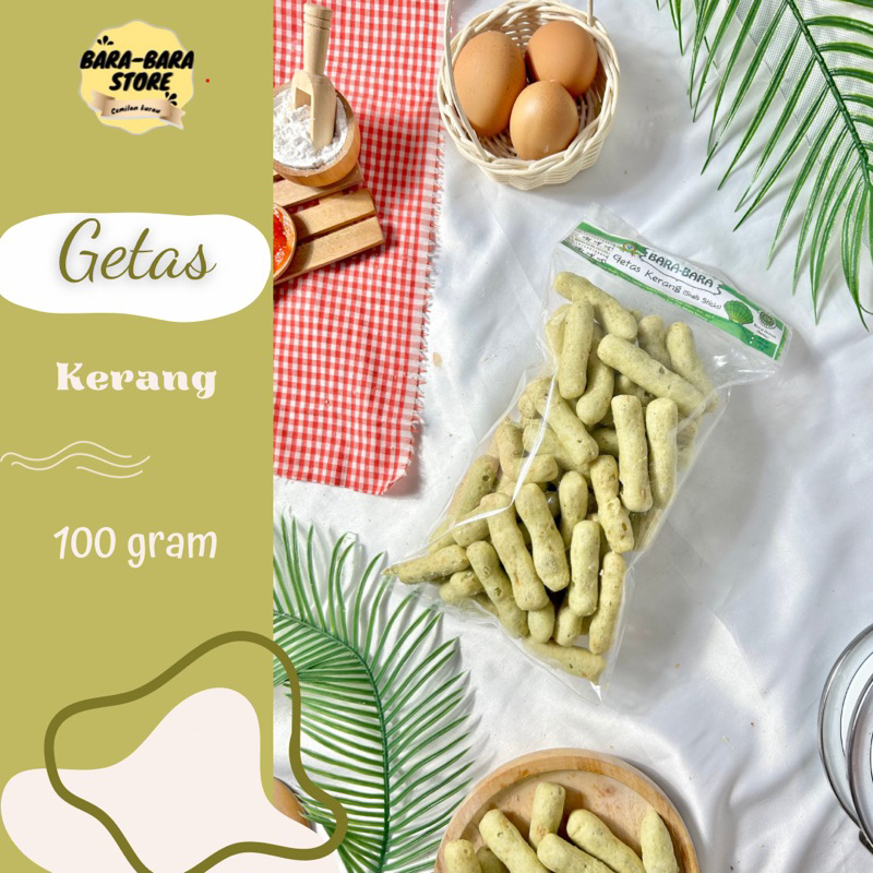 Jual Getas kerang Bangka kemasan 100gram/cemilan instan/ | Shopee Indonesia
