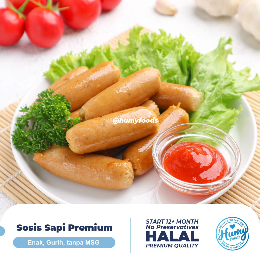 Jual SOSIS AYAM SAPI MPASI Mini homemade NO MSG no pengawet & halal ...