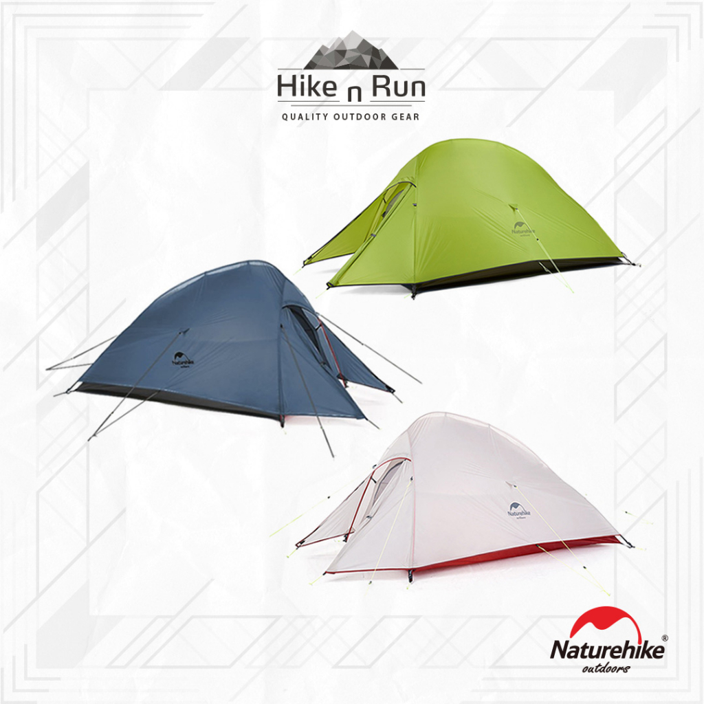 Jual Naturehike Tenda Cloud Up Camping Ultralight 1p 2p 3p Hiking Tent 210t 20d 15d Shopee 1160