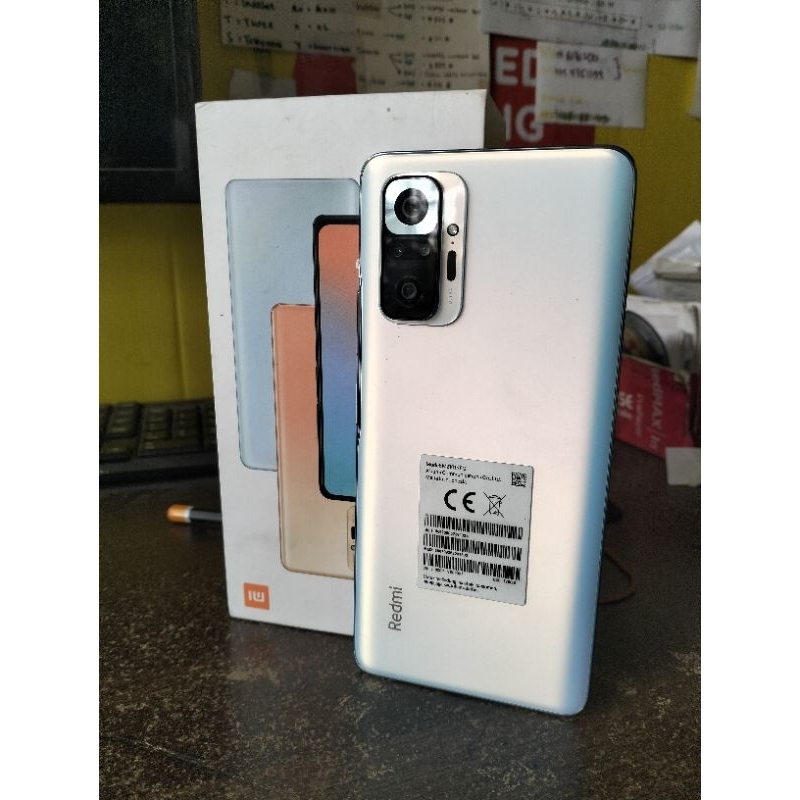 Jual REDMI NOTE 10 Pro 8/128 second | Shopee Indonesia