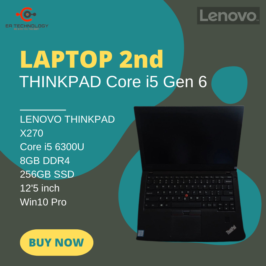 Portátil barato LENOVO THINKPAD X270 de segunda mano