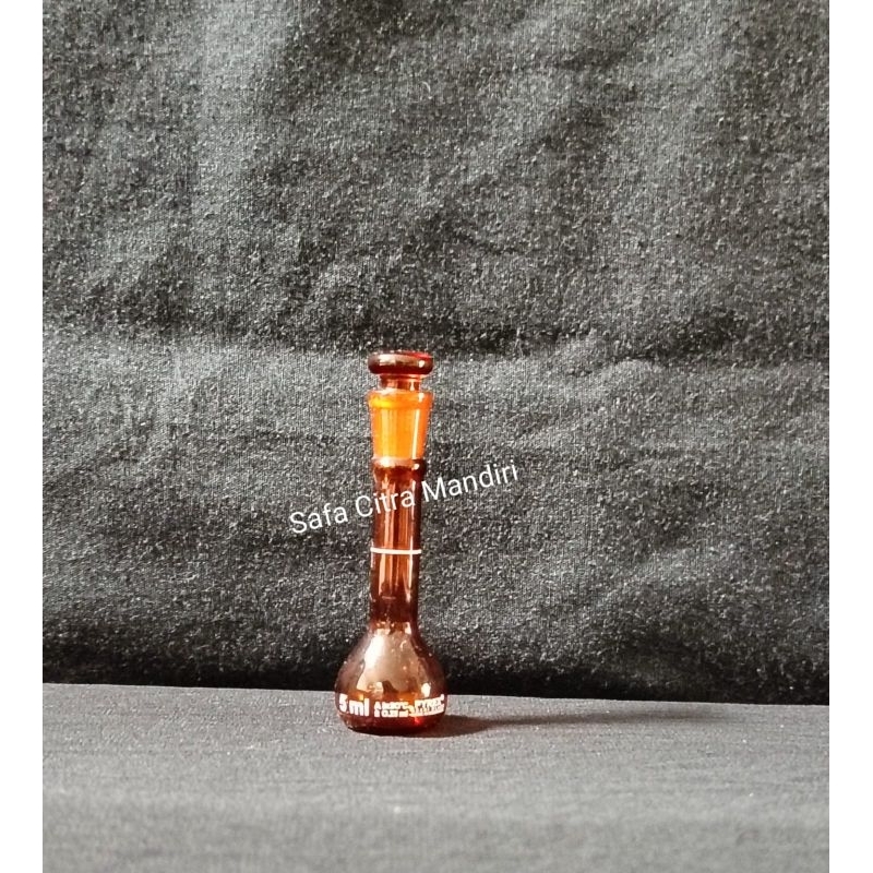 Jual Labu Ukur Coklat 5ml Volumetric Flask Amber Pyrex Shopee Indonesia 8556