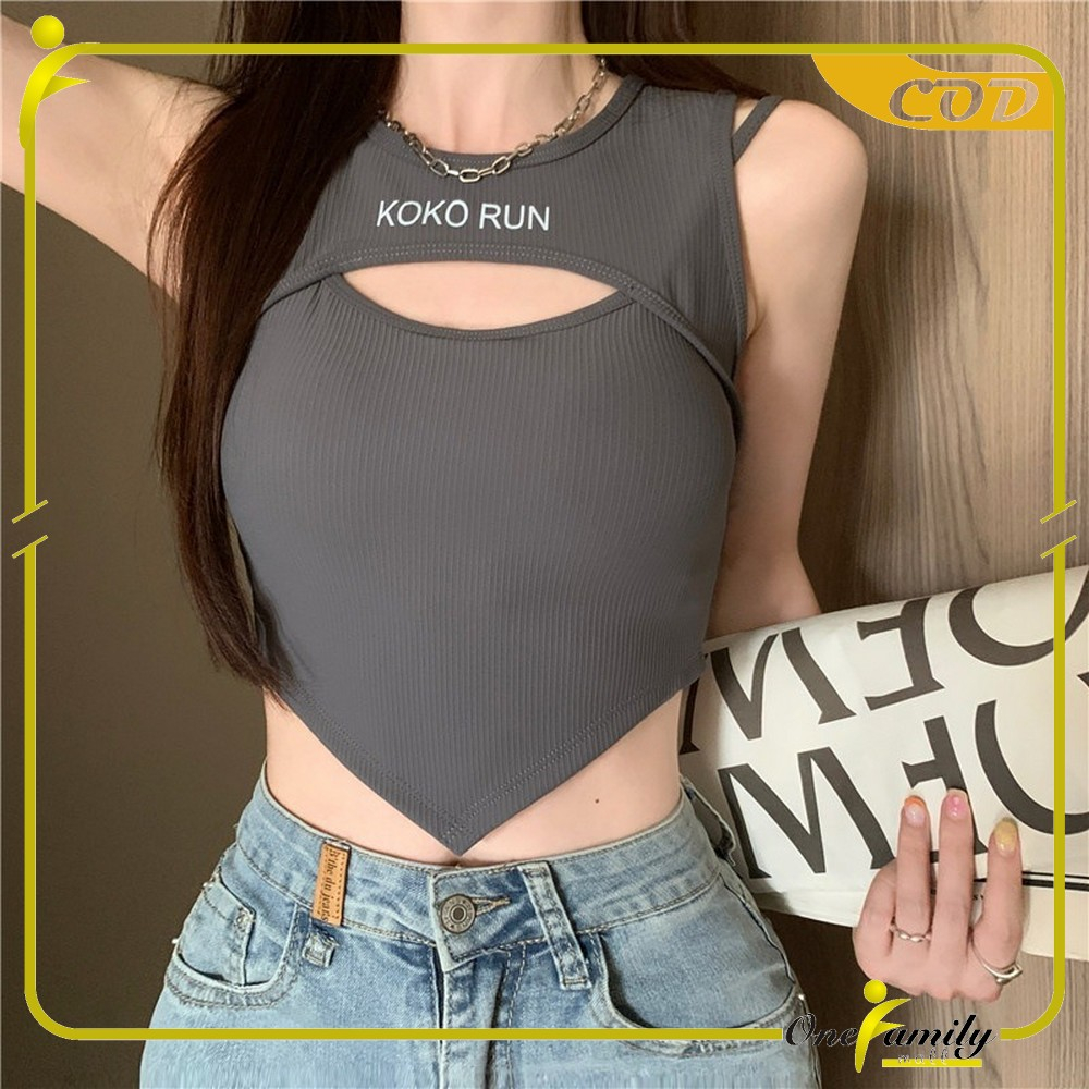 Kvinna Tanktop Trendig Polyester Elastisk main image 1
