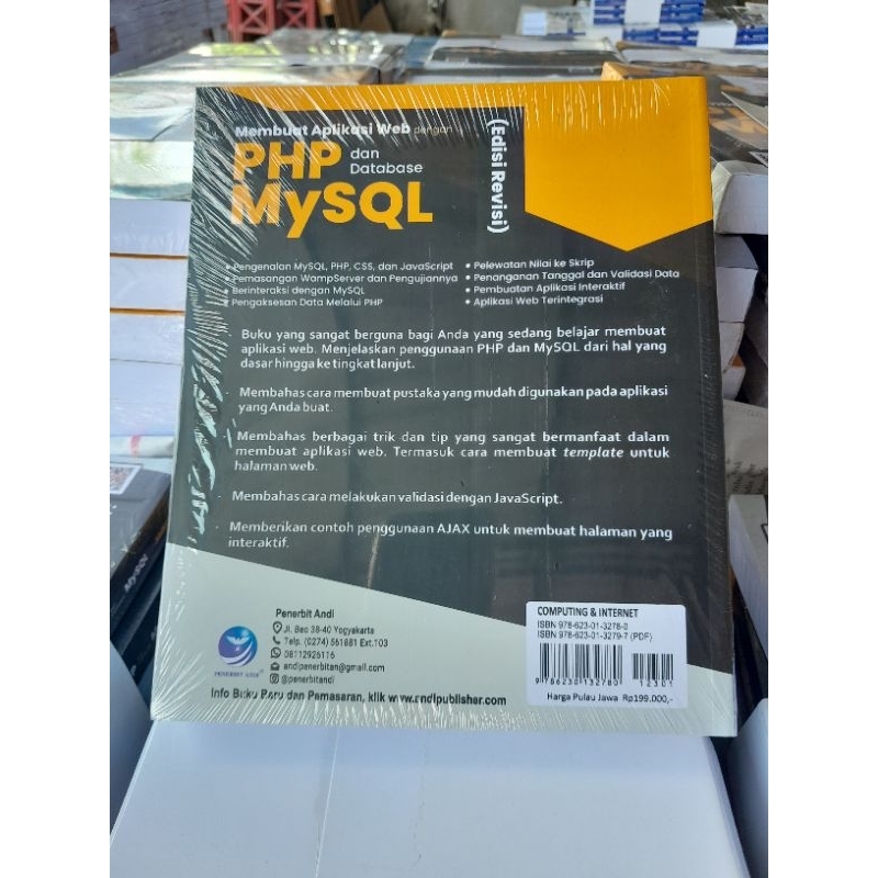 Jual MEMBUAT APLIKASI WEB DENGAN PHP DAN DATABASE MYSQL (Edisi Revisi ...