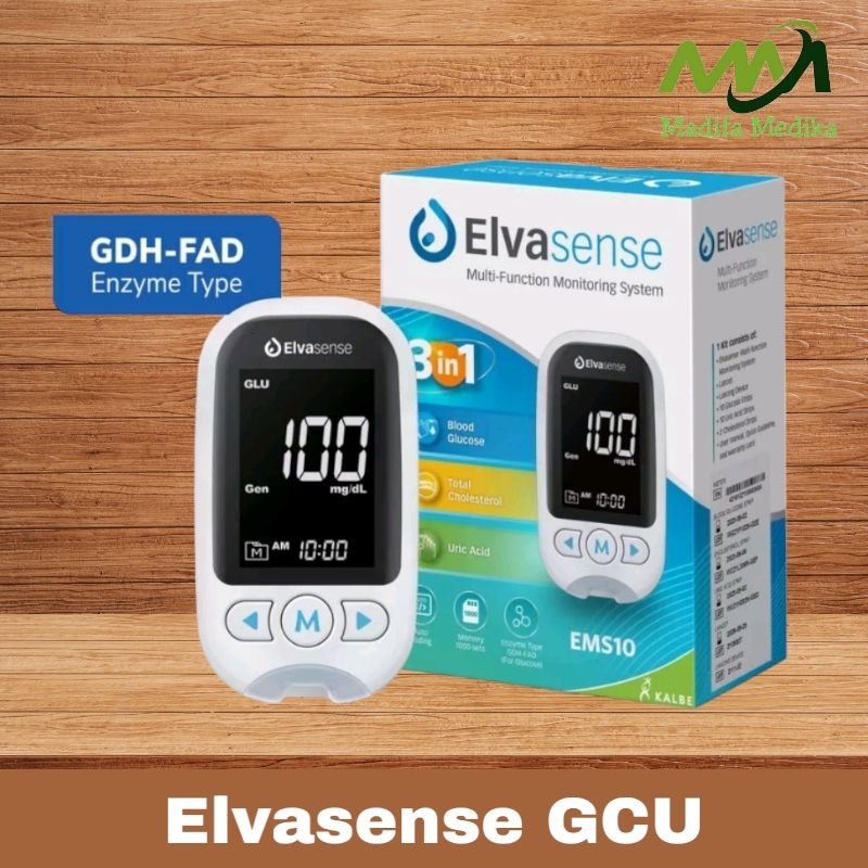 Jual Alat GCU Elvasense Alat Cek 3in1 Elvasense | Shopee Indonesia