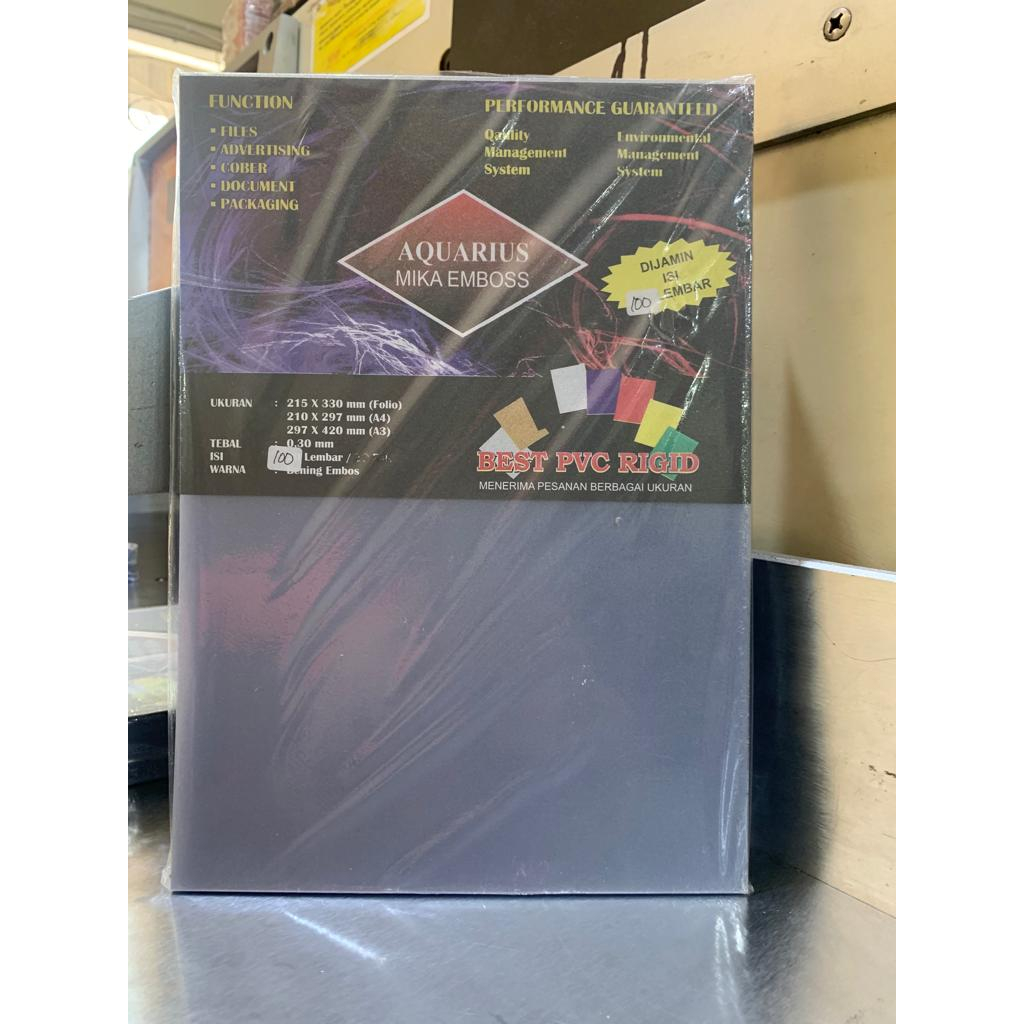 Jual MIKA DOFF BAHAN PVC TEBAL 0.30 MM UKURAN A4 ISI 10 LEMBAR | Shopee ...