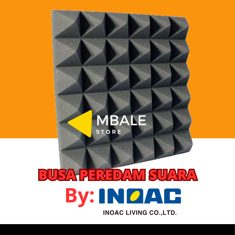 Jual Busa Peredam Suara Model Piramid - Acoustic Foam Model Pyramid ...