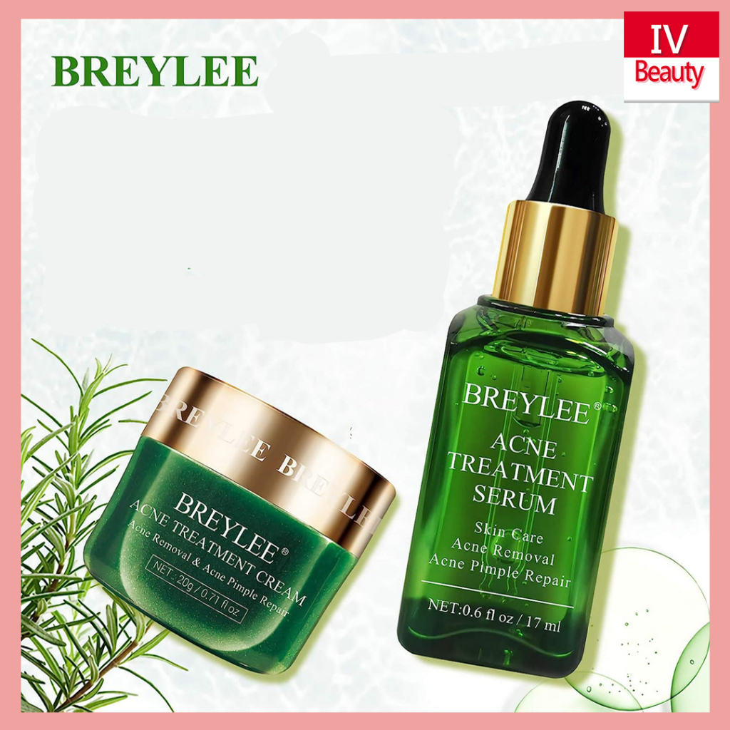 Jual BREYLEE Acne Treatment Kit Acne Scar Remover Gel Tea Tree Acne