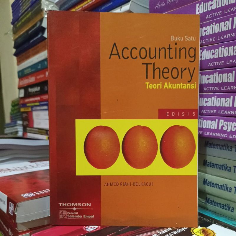 Jual Accounting Theory Teori Akuntansi edisi 5 buku 1 _ Ahmed riahi ...