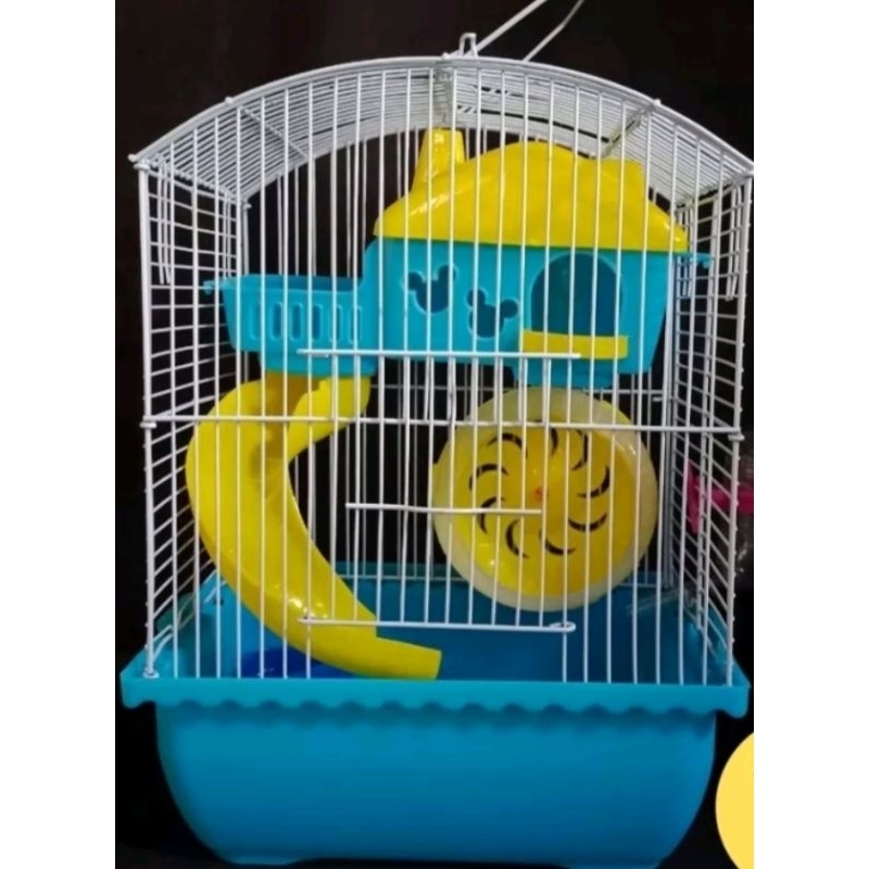 Jual Kandang Hamster 2 Tingkat 2 Lantai | Shopee Indonesia