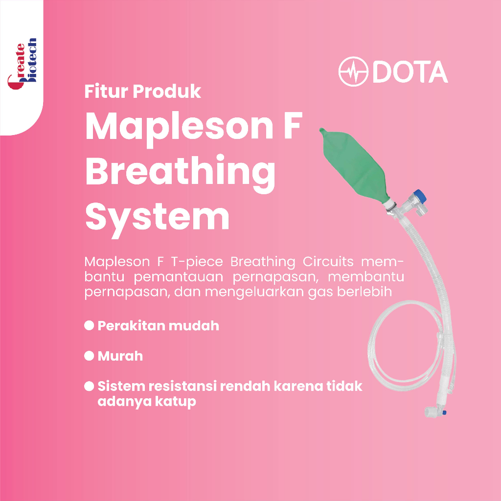 Jual Mapleson F T-Piece Breathing Circuit / Jackson Rees | Shopee Indonesia