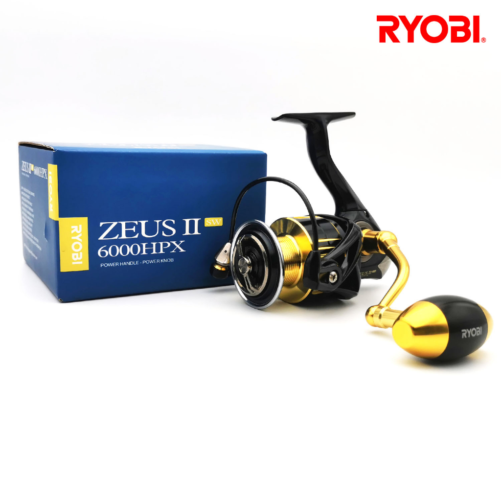Jual RYOBI ZEUS II HPX & HPX SW Power Handle Power Knob Reel Salt Water Fishing  Reel Pancingan Kerekan Gulungan Pancing