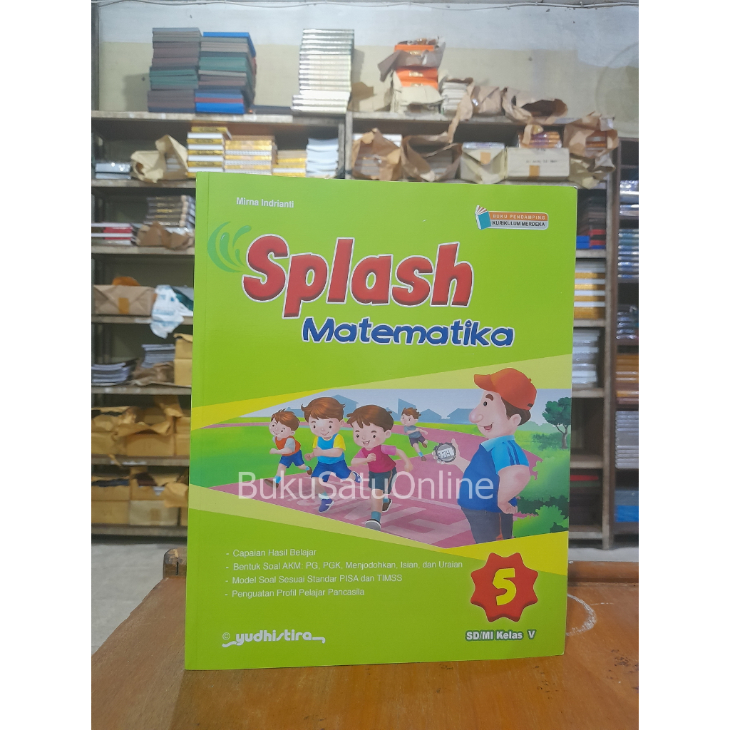 Jual Splash Matematika Kelas 5 SD Kurikulum Merdeka Yudhistira | Shopee ...