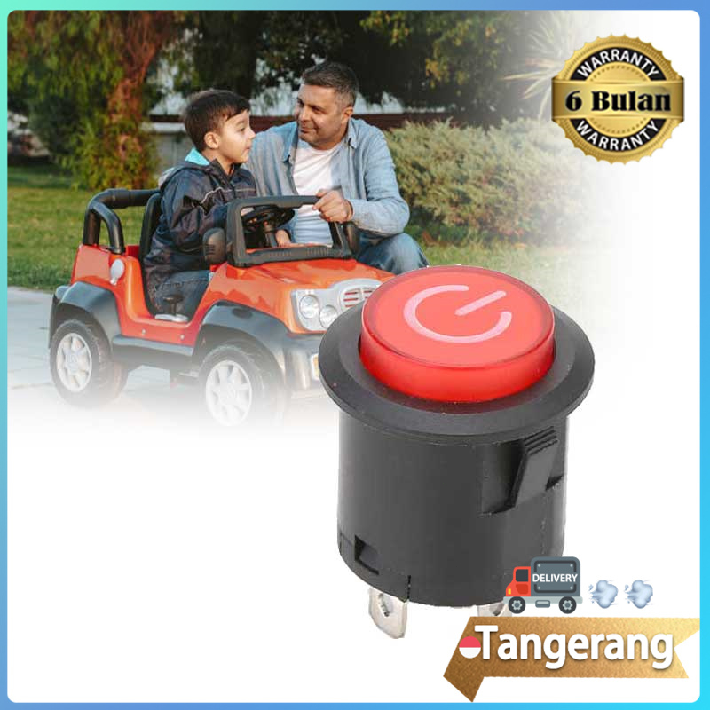 Jual Tombol Power On Off Mobil Anak Tombol On Off Bulat Mobil Nyala ...