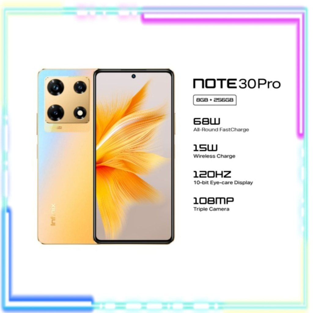 Jual INFINIX NOTE 30 PRO 8/256 NFC & INFINIX NOTE 30 NFC 8/256 NEW ...
