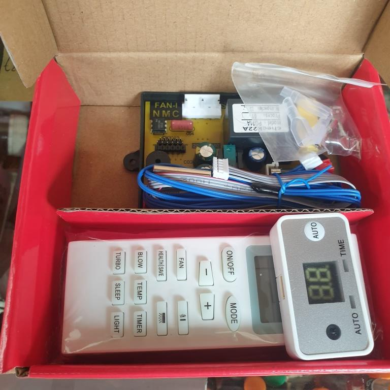 Jual PCB AC MODUL AC MULTI + Remote Universal PCB Ac 0,5 PK sd 3 PK