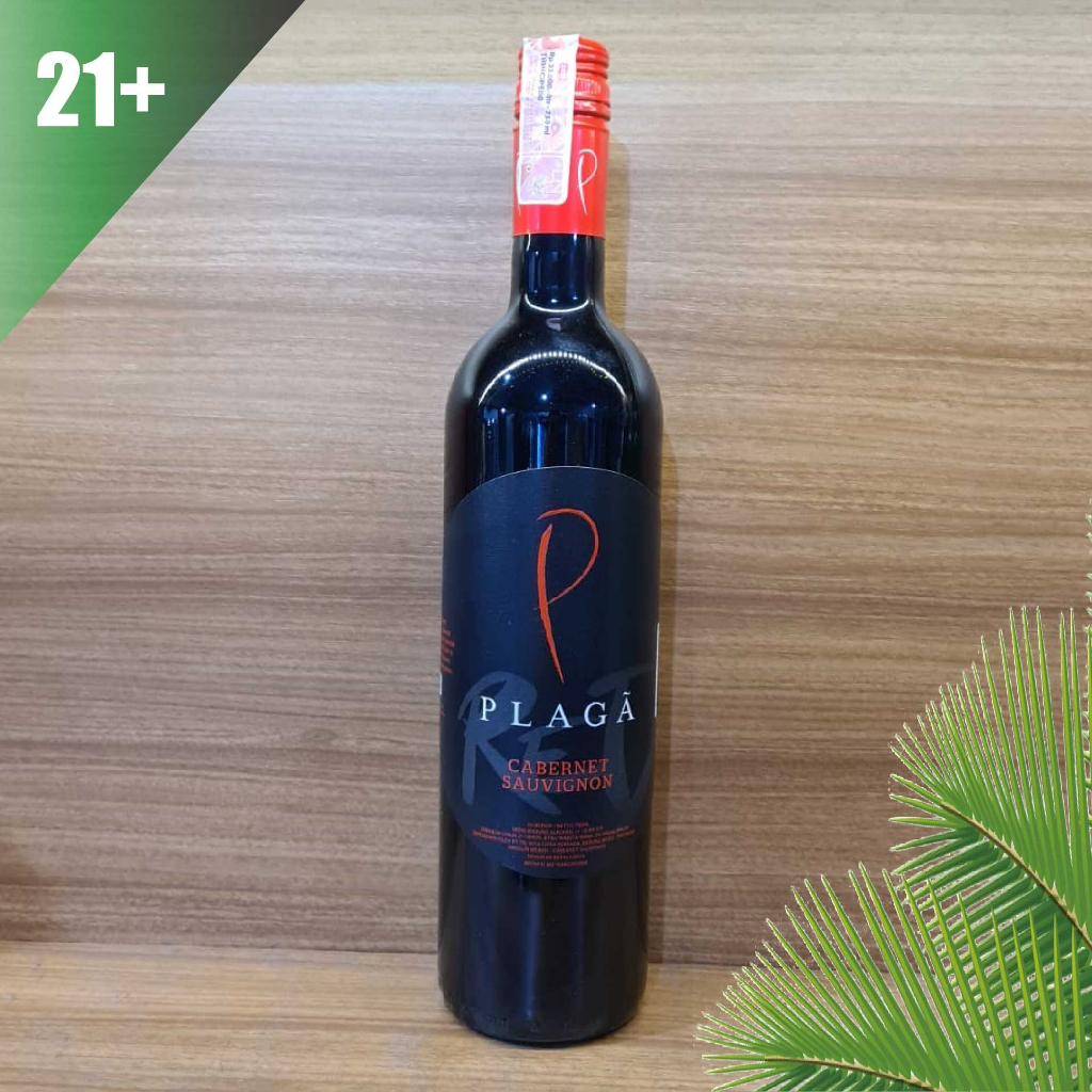 Jual Plaga Sauvignon Red Wine 750ml Shopee Indonesia