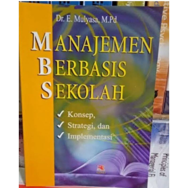 Jual MANAJEMEN BERBASIS SEKOLAH KONSEP STRATEGI DAN IMPLEMENTASI ...