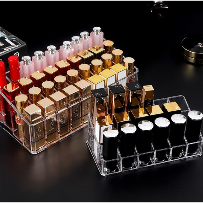Jual MARKAS88 Rak Makeup Rak Kosmetik Akrilik Acrylic Multifungsi Kotak ...