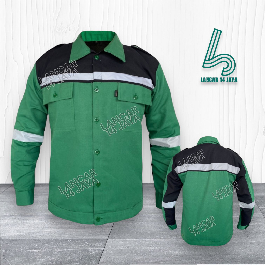 Jual Wearpack Safety Kombinasi Warna Katelpak Kombinasi Setelan