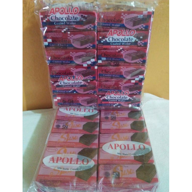 Jual Apollo susu coklat wafer malaysia | Shopee Indonesia