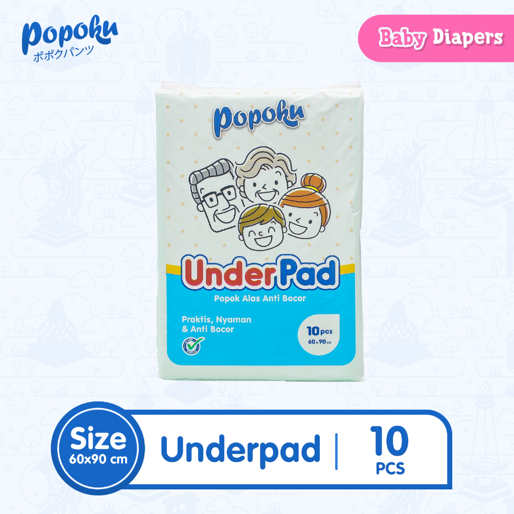 Jual Underpad Popoku popok alas 60x90 cm | Shopee Indonesia