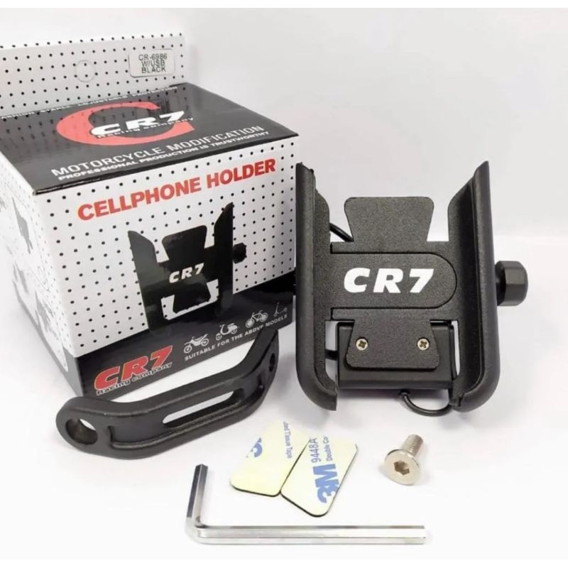 Jual [COD] Holder Hp Motor CR7 kaca Spion C2 Full iron besi Stang CR7 ...