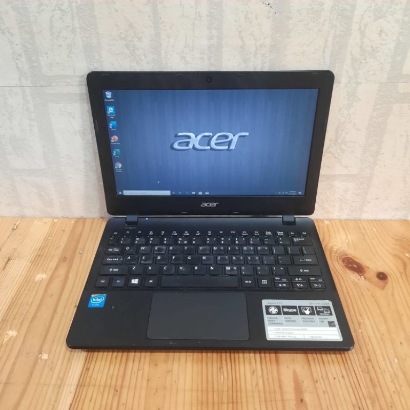 Jual Laptop Acer Es1 111 Intel Celeron N2840 Ram 4gbhdd 500gb Os Windows 10 Siap Pakai 9041