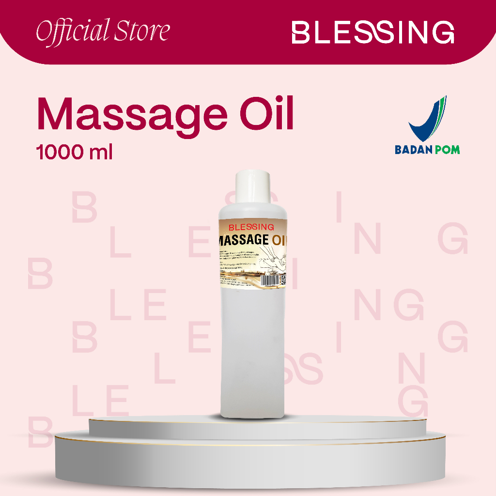 Jual Blessing Massage Oil 1 Liter Minyak Pijat Wangi Licin Tahan Lama Shopee Indonesia 4702