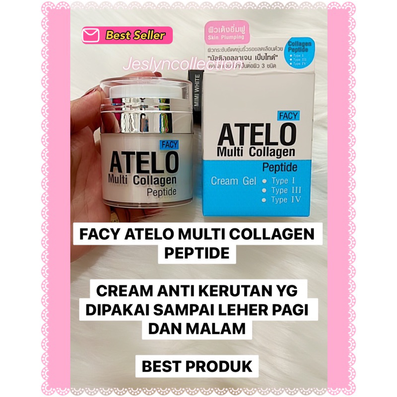 Jual Atelo Cream Thailand Cream Penghilang Kerutan Shopee Indonesia