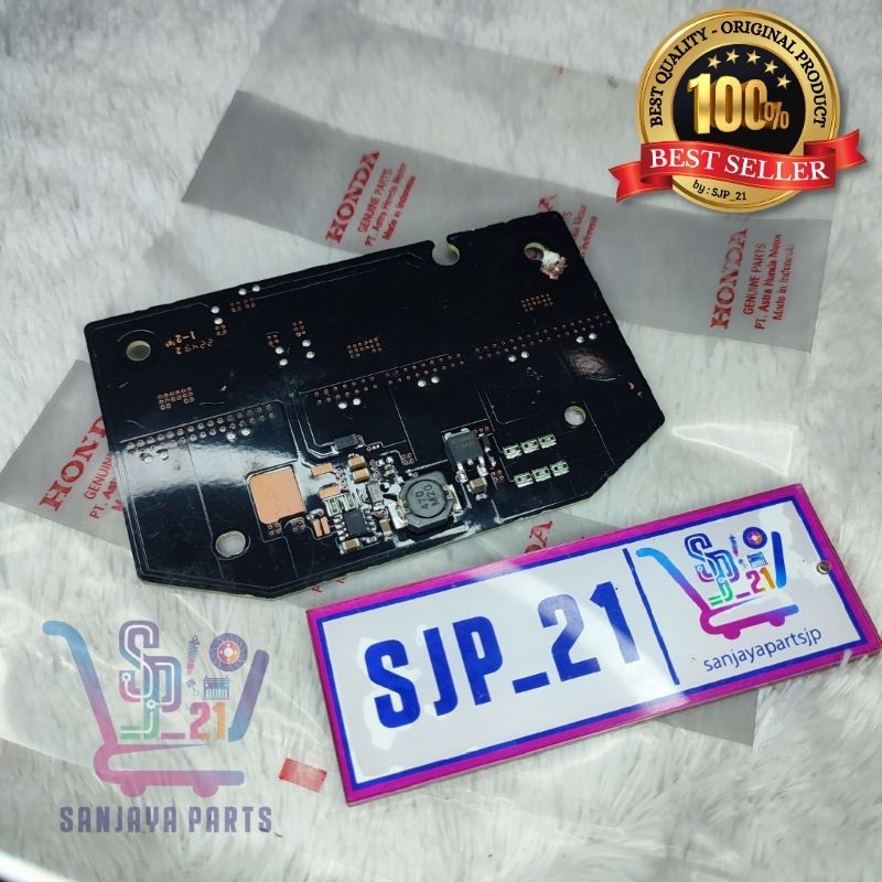 Jual mesin pcb lampu depan honda beat new deluxe led beat street led