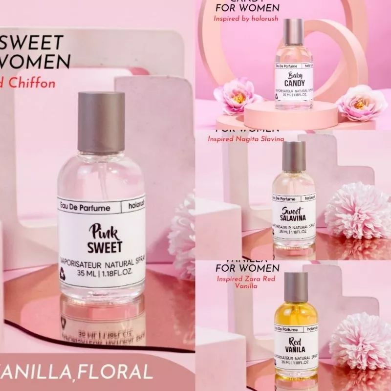 Jual Parfum Wanita Parfum Pink Sweet 30ml Eau De Perfume Parfum Viral