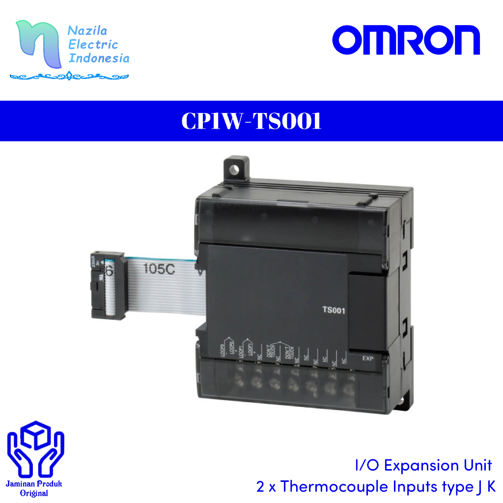 Jual Omron PLC CP1W-TS001 Temperature Input Unit CP1WTS001