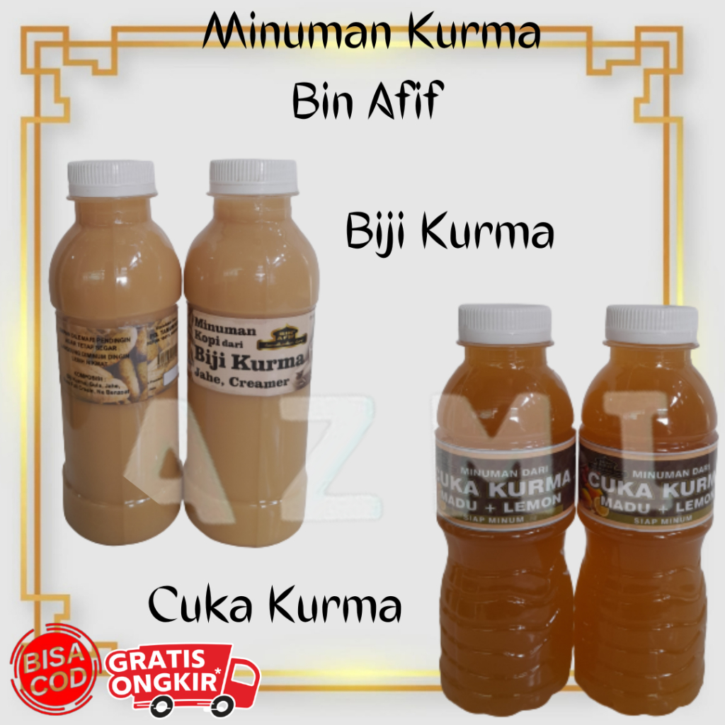 Jual Promo Terbaru Minuman Cuka Kurma Dan Minuman Kopi Biji Kurma Dari