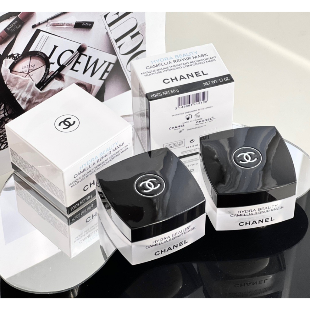 Jual Chanel HYDRA BEAUTY CAMELLIA REPAIR MASK 50GR | Shopee Indonesia