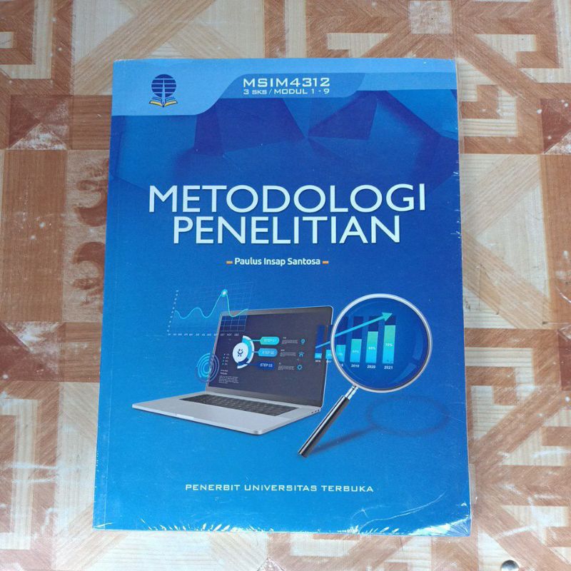 Jual BUKU ORIGINAL METODOLOGI PENELITIAN : PENERBIT UNIVERSITAS TERBUKA ...