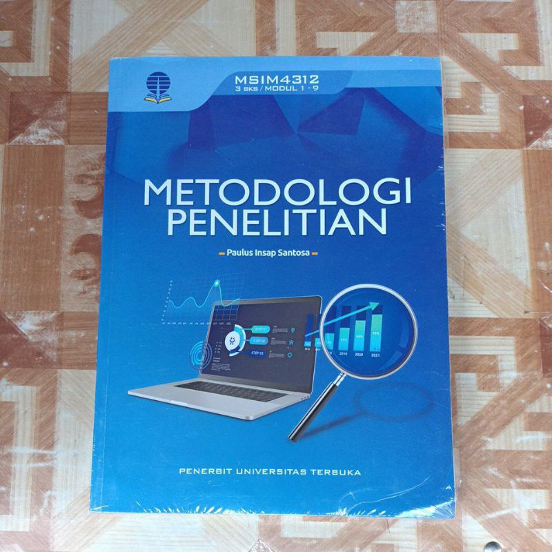 Jual Buku Original Metodologi Penelitian Penerbit Universitas Terbuka