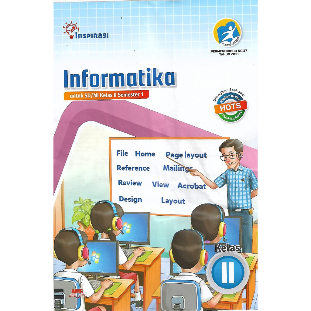 Jual Buku LKS Informatika kelas 2 SD/MI semester 1 kurikulum 2013 WMG ...