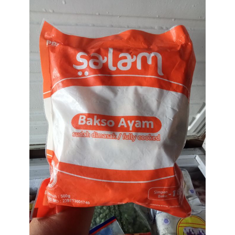 Jual Bakso Salam Ayam 500gr Shopee Indonesia