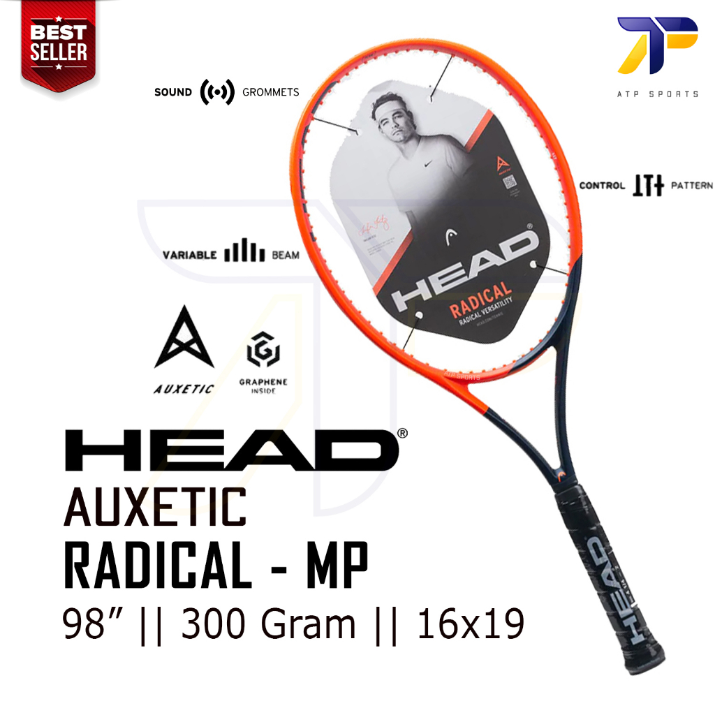 Jual Raket Tenis Tennis Racket HEAD Graphene Auxetic Radical MP 300 ...