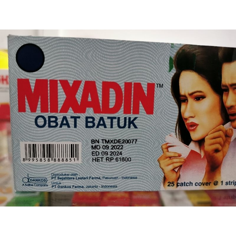 Jual Mixadin tablet 4 TABLET obat batuk | Shopee Indonesia