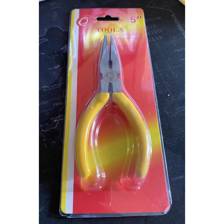 Jual Tang Jepit Lancip 5 inch Tools Mini Long Nose Pliers 5 inch ...