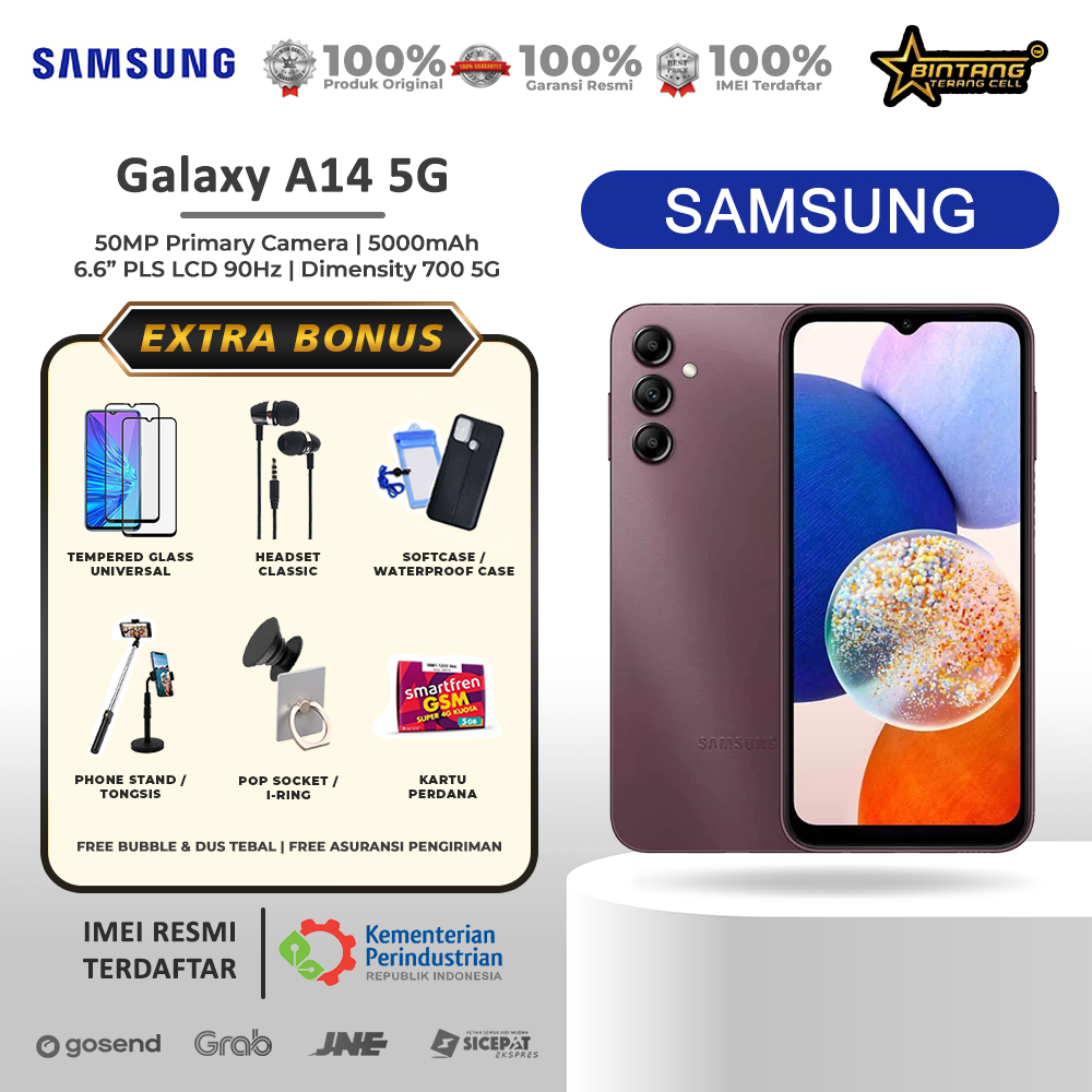 Samsung Galaxy A14 5G SM-A146P/DSN 128GB 4GB RAM Gsm Unlocked Phone  Mediatek MT6833 Dimensity 700 50MP DISPLAY 6.6 inches, PROCESSOR Mediatek  MT6833 Dimensity 700 FRONT CAMERA 13MP REAR CAMERA 50 MP +