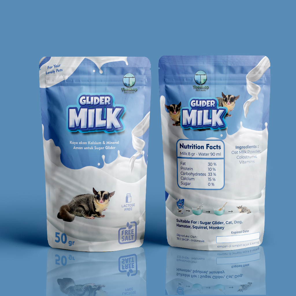 Jual MILK FOR SUGAR GLIDER PENAMBAH VITAMIN MAKANAN SUSU SUGAR GLIDER ...