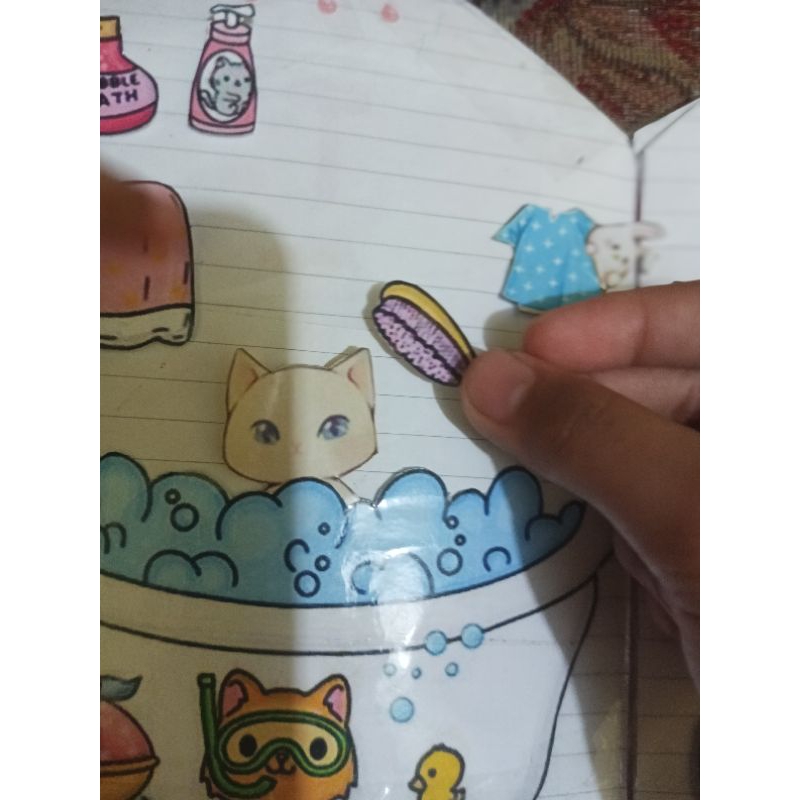 Jual Paper Doll Cat| Paper Doll Kucing by Mikayla | Paper Doll homemade ...