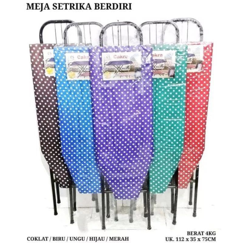 Jual Meja Setrika Berdiri Lipat Besi Serbaguna Berkualitas Alas Setrika