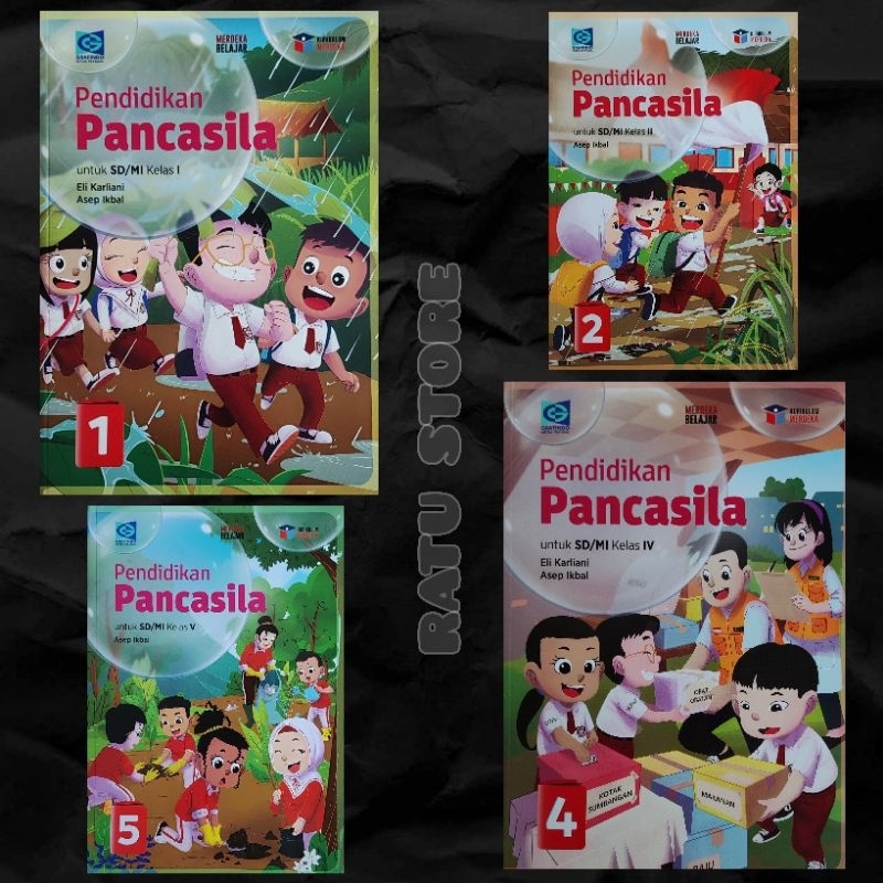 Jual Buku Kurikulum Merdeka Pendidikan Pancasila SD Kelas 1 2 4 5 ...