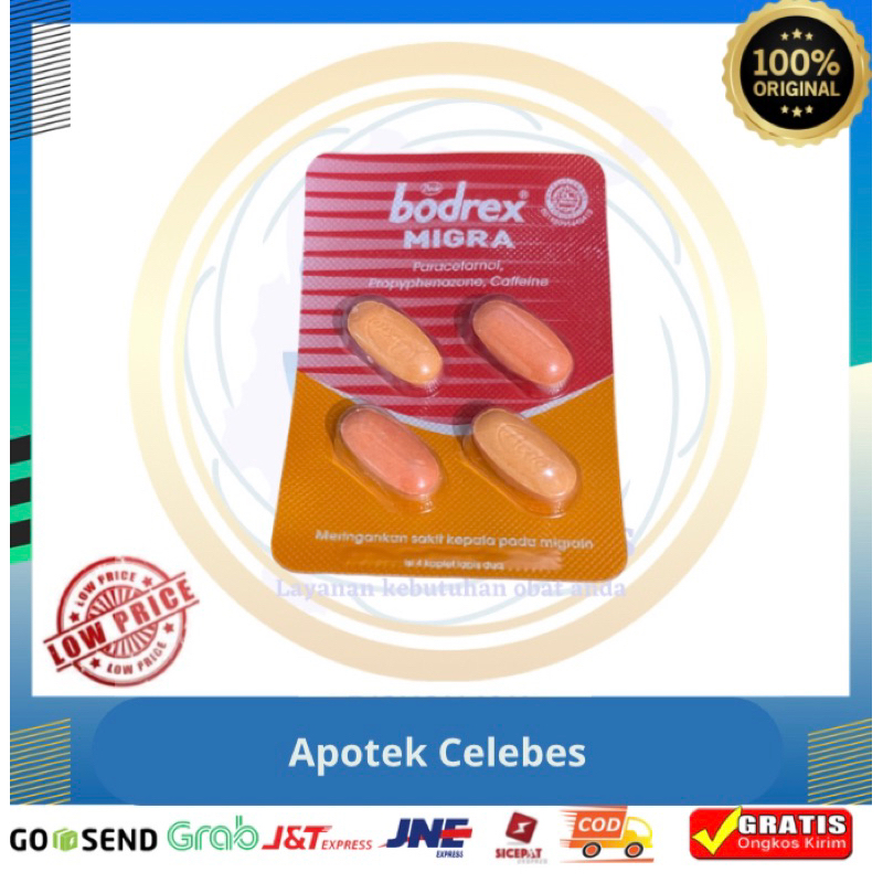 Jual Bodrex migra strip | Shopee Indonesia