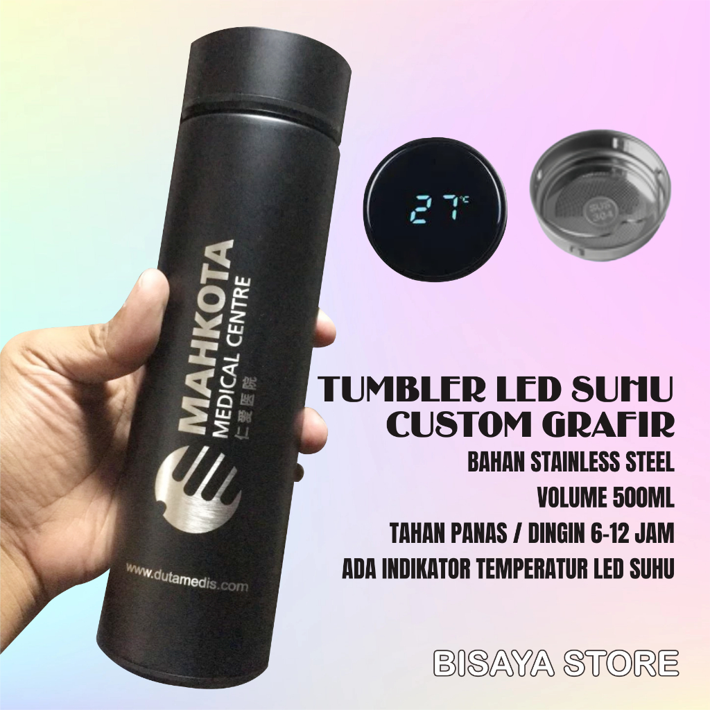 Jual Tumbler LED Suhu, Tumbler LED Suhu Temperatur, Thumbler LED Suhu ...